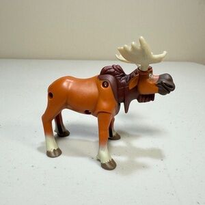 Disney McDonalds Happy Meal Moose Toy Brother Bear 03 Rutt Bobbing Animal Figure